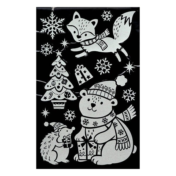 FEERIC LIGHTS & CHRISTMAS - Stickers Paillettes Strass 50 X 32 cm - large