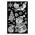FEERIC LIGHTS & CHRISTMAS - Stickers Paillettes Strass 50 X 32 cm - vignette