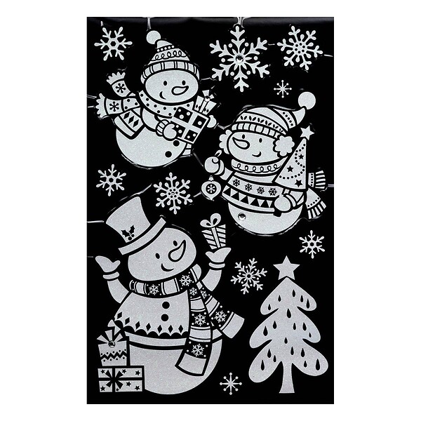 FEERIC LIGHTS & CHRISTMAS - Stickers Paillettes Strass 50 X 32 cm - large