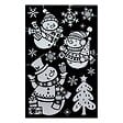 FEERIC LIGHTS & CHRISTMAS - Stickers Paillettes Strass 50 X 32 cm - vignette