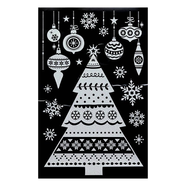 FEERIC LIGHTS & CHRISTMAS - Stickers Paillettes Strass 50 X 32 cm - large