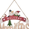 FEERIC LIGHTS & CHRISTMAS - Sujet pancarte joyeux Noël l.29cm bois - vignette