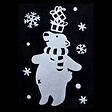 FEERIC LIGHTS & CHRISTMAS - Stickers Floquée Personnalisé  28 x 40 cm - vignette