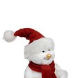 FEERIC LIGHTS & CHRISTMAS - Déco de Noël Bonhomme de neige avec Écharpe et Bonnet rouge H 40 cm - vignette