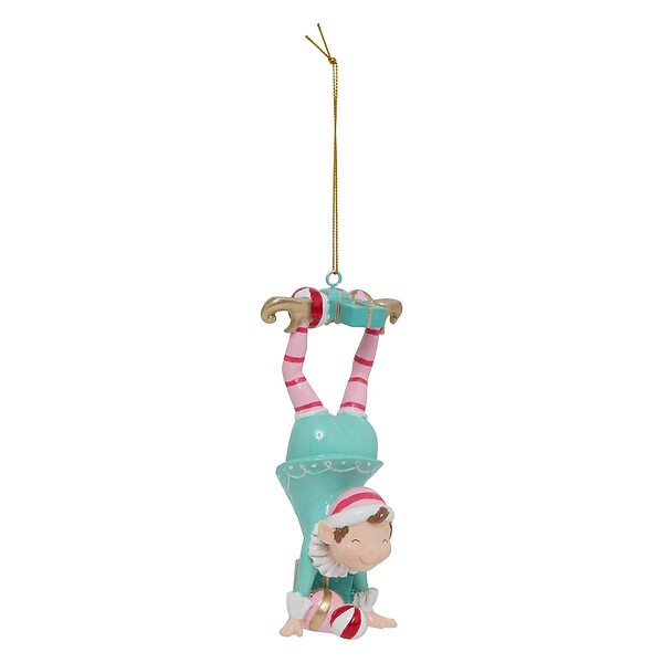 FEERIC LIGHTS & CHRISTMAS - Sujet lutin H.13cm résine assorti - large