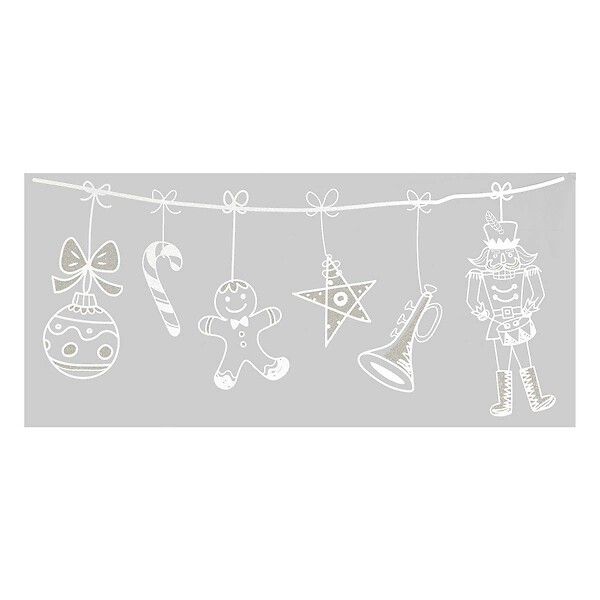FEERIC LIGHTS & CHRISTMAS - DECOVITRE GUIRLANDE 2ASS 49X23 - large