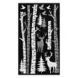 FEERIC LIGHTS & CHRISTMAS - Sticker Blanc Imprimé Argent - vignette