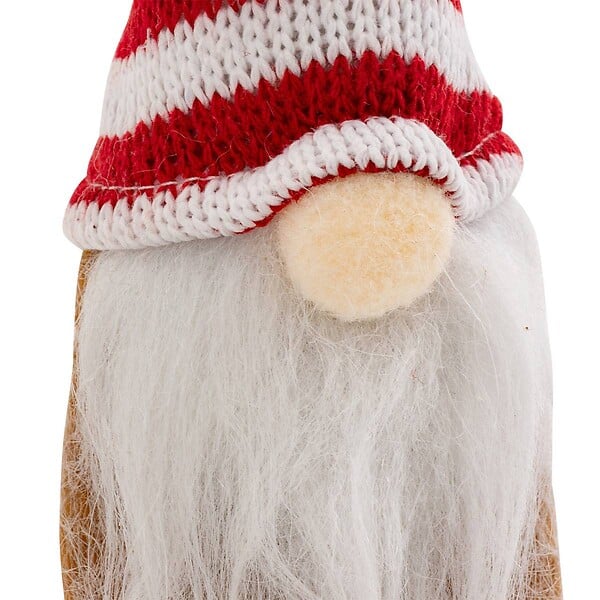 FEERIC LIGHTS & CHRISTMAS - Sujet gnome gourmandise textile H.14cm assorti - large