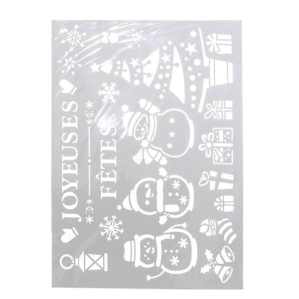 FEERIC LIGHTS & CHRISTMAS - Pochoir Noël Gm 44,5 x 59,5 cm - large