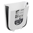 5 FIVE SIMPLY SMART - Poubelle rétractable 8L noir et blanc - vignette