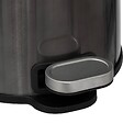 5 FIVE SIMPLY SMART - Poubelle "Delta" 6L métal noir - vignette