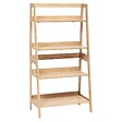 5 FIVE SIMPLY SMART - Etagère 4 niveaux Abana bois clair - vignette