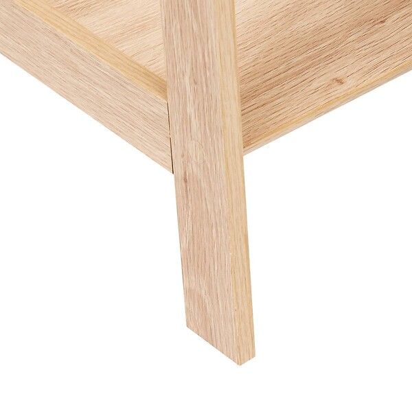 5 FIVE SIMPLY SMART - Etagère 4 niveaux Abana bois clair - large