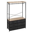 5 FIVE SIMPLY SMART - Dressing penderie 6 tiroirs "Tissa" - vignette