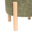 ATMOSPHERA - Tabouret Coffre Elki Vert Kaki 45,5x37x45,5 cm - vignette