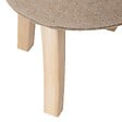 ATMOSPHERA - Tabouret "Adriel" peuplier beige D35x35cm - vignette