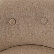 ATMOSPHERA - Tabouret "Firmin" pin beige 58x49x46cm - vignette