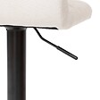 ATMOSPHERA - Lot de 2 tabourets de bar "Delek" beige 104x52x45cm - vignette