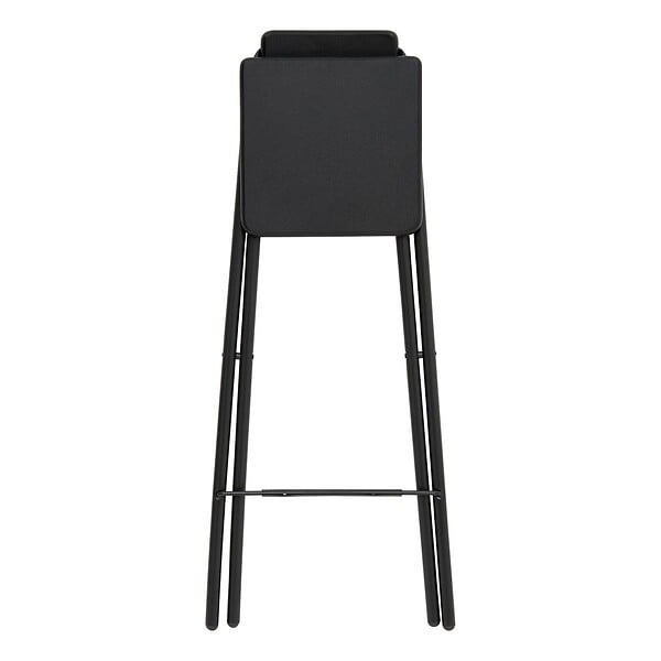 5 FIVE SIMPLY SMART - Chaise de bar pliante " louna" noir - large