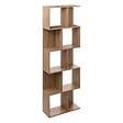 5 FIVE SIMPLY SMART - Étagère colonne double effet chêne naturel beige - vignette