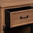 ATMOSPHERA - Buffet 1 porte "Danik" bois naturel 94x95cm - vignette