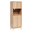 5 FIVE SIMPLY SMART - Buffet de cuisine Abana bois clair - vignette