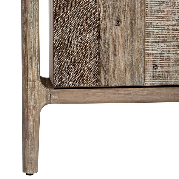 ATMOSPHERA - Buffet 3 portes "Banila" acacia 160x80cm - large