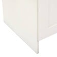 ATMOSPHERA - Vaisselier 4 portes 4 niveaux ivoire H180cm - vignette