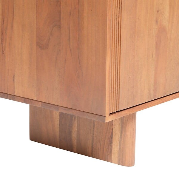 ATMOSPHERA - Buffet 3 portes "Nanda" acacia marron 150x90,5cm - large
