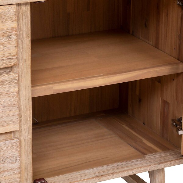 ATMOSPHERA - Buffet 2 portes "Aeris" acacia 180x80cm - large