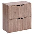 5 FIVE SIMPLY SMART - Etagère 4 portes Mix'n Door bois clair - vignette