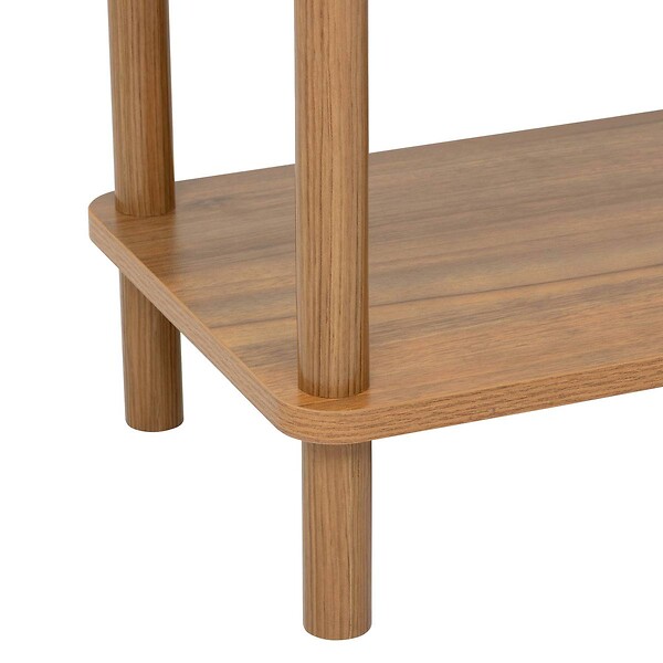 5 FIVE SIMPLY SMART - Etagère 3 niveaux Come bois et effet marbre - large