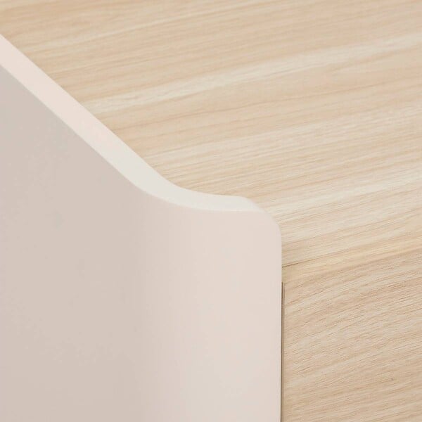 5 FIVE SIMPLY SMART - Table de chevet Roundy ivoire - large