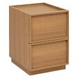 5 FIVE SIMPLY SMART - Table de chevet Framy 2 tiroirs en bois - vignette