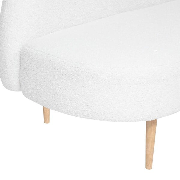 ATMOSPHERA - Banquette "Insi" 2 places blanc 172x75x72cm - large