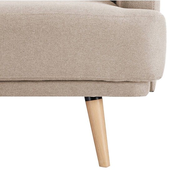 ATMOSPHERA - Canapé convertible Jack 3 places beige - large
