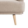 ATMOSPHERA - Canapé convertible Jack 3 places beige - vignette
