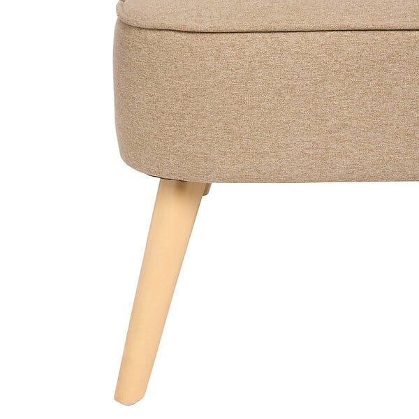 ATMOSPHERA - Canapé Naova 2 Places 72x72x126 cm Tissu Beige - large