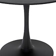 ATMOSPHERA - Table à manger "Elias" noir D102x76cm - vignette