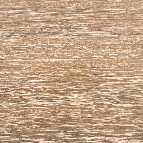 ATMOSPHERA - Table à manger "Olbia" en acacia L200cm blanc - large