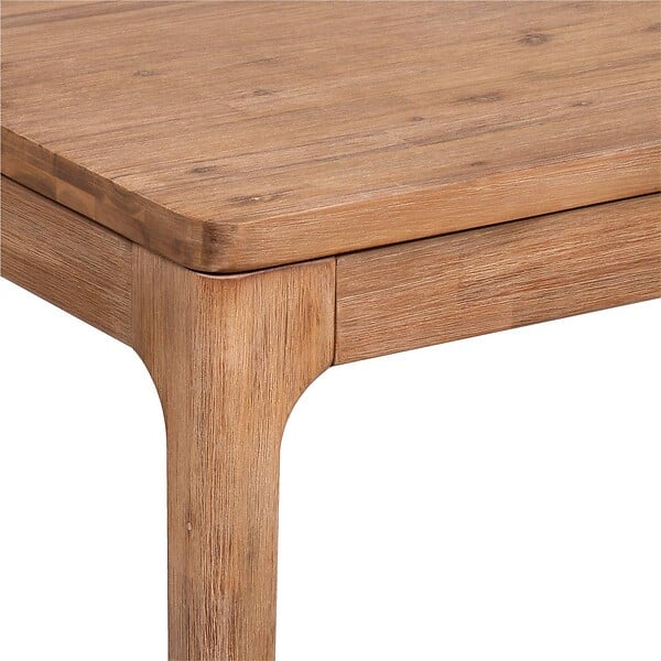 ATMOSPHERA - Table à manger extensible "Sabor" acacia L180-260cm - large