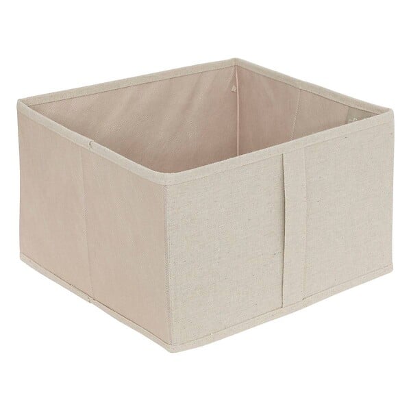 5 FIVE SIMPLY SMART - Rangement chaussures "Groomy" 6 cases avec panier beige 127x30cm - large