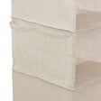 5 FIVE SIMPLY SMART - Rangement chaussures "Groomy" 6 cases avec panier beige 127x30cm - vignette