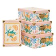 5 FIVE SIMPLY SMART - Lot de 4 boîtes de rangement BOX' - vignette