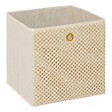 5 FIVE SIMPLY SMART - Boîte de rangement Mix'n modul 31x31cm beige - vignette