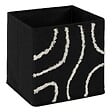 5 FIVE SIMPLY SMART - Boîte de rangement Mix'n modul 31x31cm relief bali noir - vignette