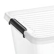5 FIVE SIMPLY SMART - Boîte de rangement Clip'N Box rectangulaire 40L transparent - vignette