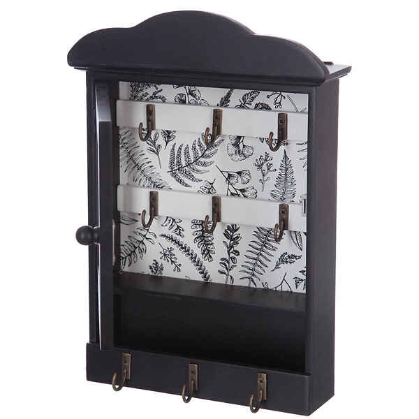 ATMOSPHERA - Boîte à clés murale en Bois H 28.5 cm - large