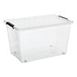 5 FIVE SIMPLY SMART - Boîte de rangement Clip'N Box rectangulaire 60L transparent - vignette