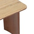 ATMOSPHERA - Lot de 2 tables basses Jivan Travertin bois L60/38cm - vignette